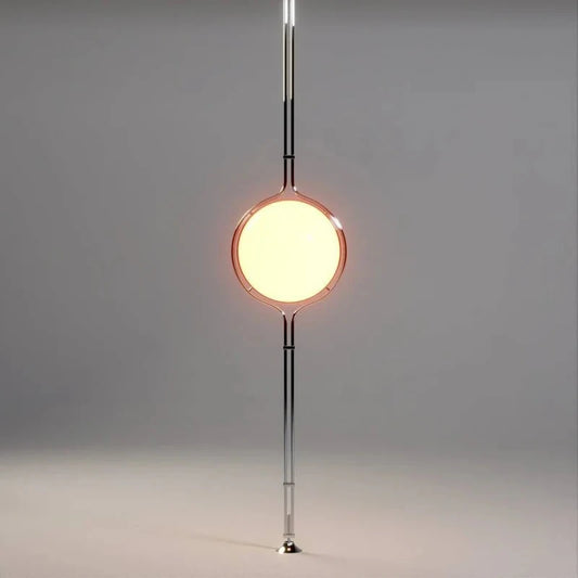 Modern Chrome Floor Lamp Standing Living Room