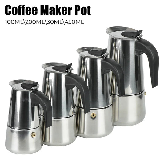 Coffee maker Stainless Steel Pot For Kitchen