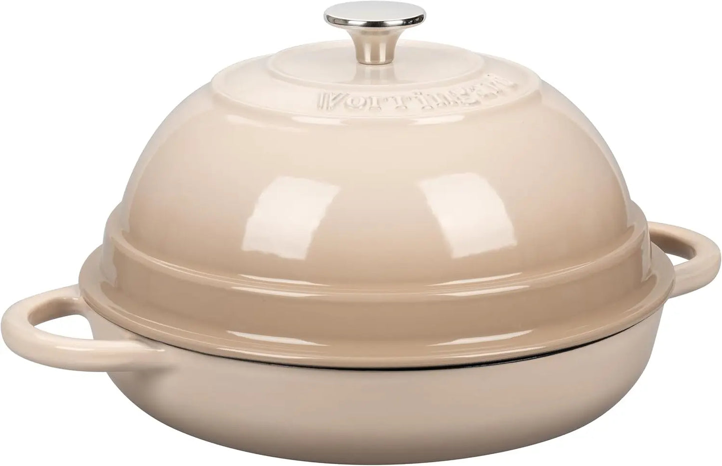 6 Quart Cast Iron Enameled Dutch Oven With Lid