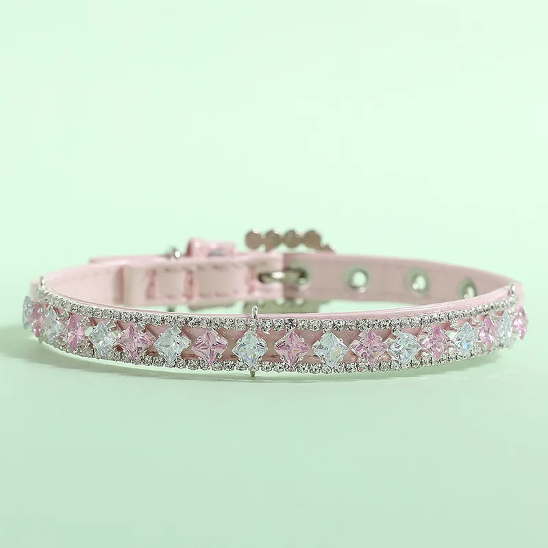 Luxury Pearl Rhinestone Pet Collar Necklace For Pets