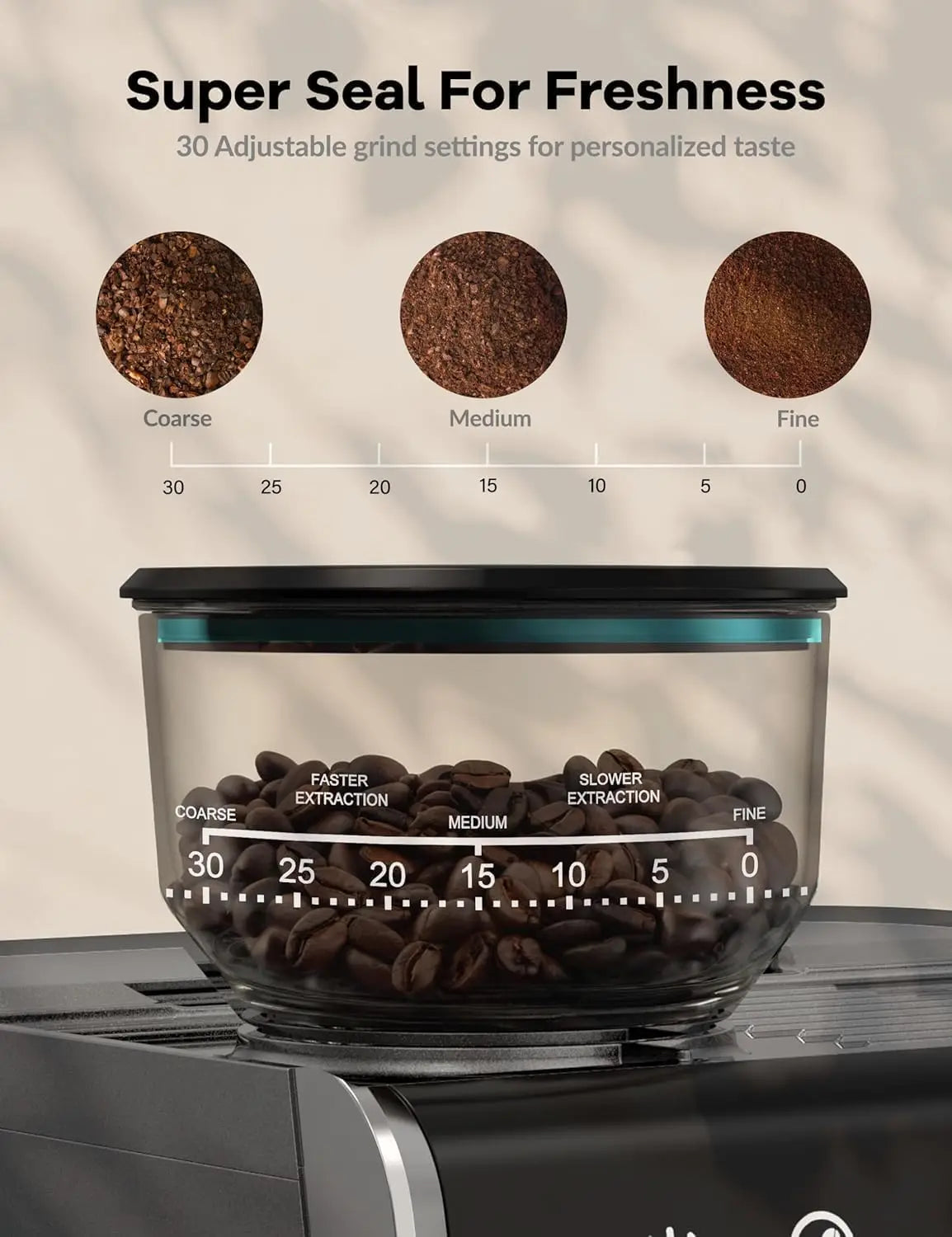 20 Bar Espresso Coffee Machine For Coffee Lover