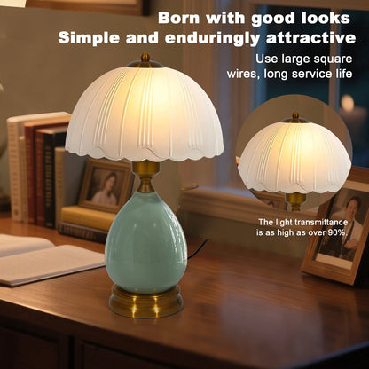 Vintage Ceramic Table Lamp Traditional Modern Living