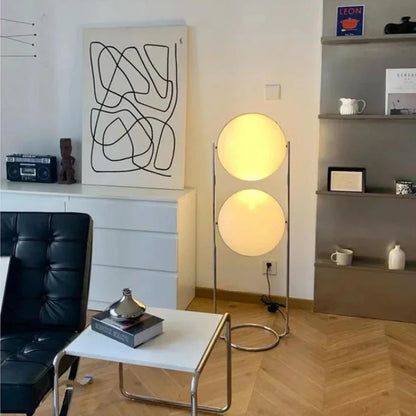 Decorative Floor Lamp Chrome Ball For Livingroom