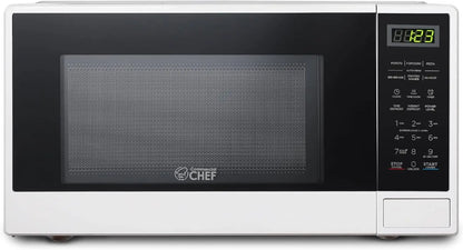 Countertop Microwave Oven LED Display Push Button Door