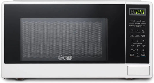 Countertop Microwave Oven LED Display Push Button Door