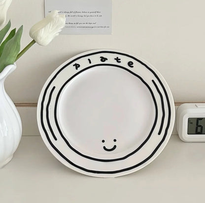 Ceramic Hand Painted Tableware Set For Breakfast & Meals