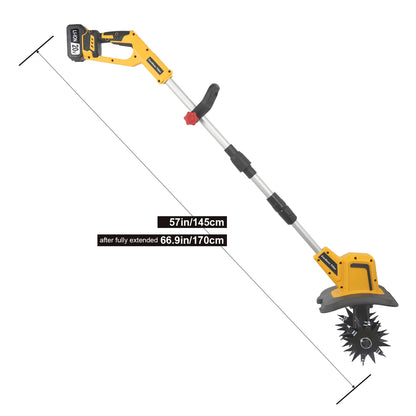 Mini Electric Tiller With Battery For Outdoor Use