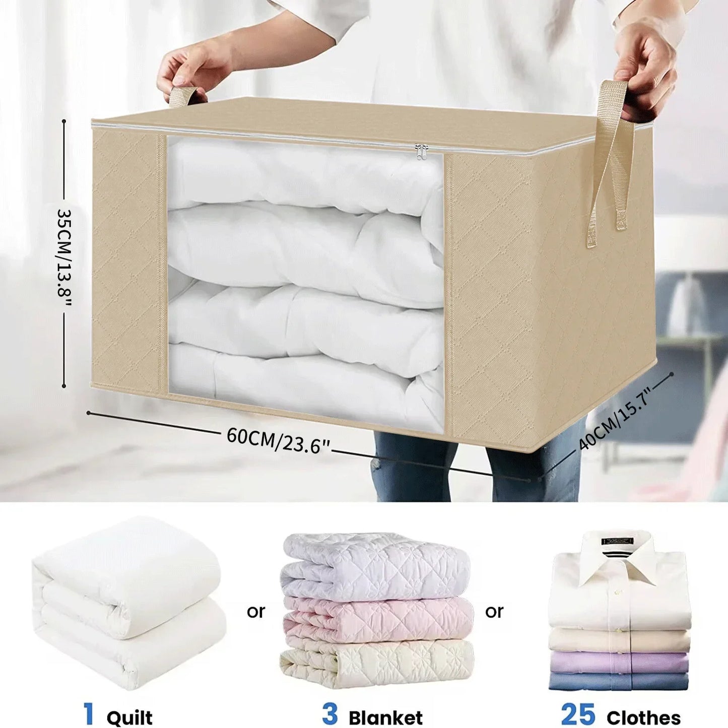 Bedding Storage Box For Clothes And Supplies