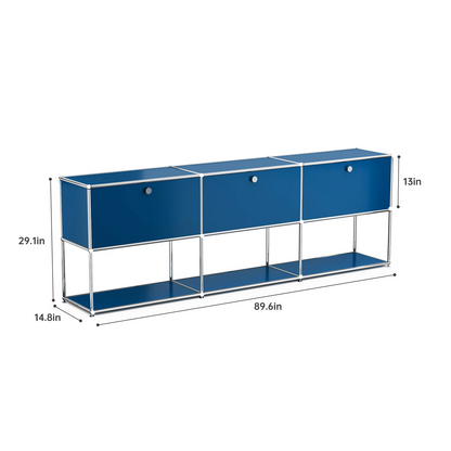 Modern Storage Cabinet Versatile Free-Standing Organizer For Bedroom