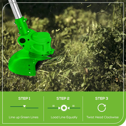 Cordless Lawn Trimmer Weed Wacker Battery Powered