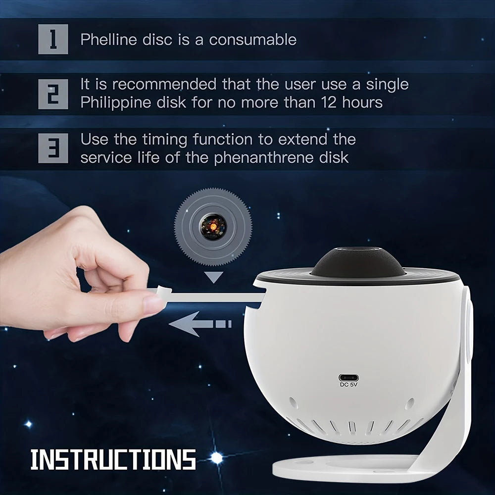 Galaxy Ultra Star HD Image Area LED Projector