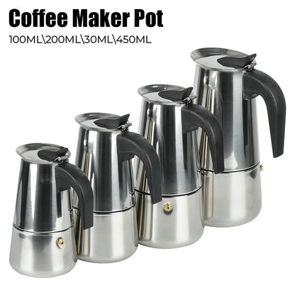 Coffee maker Stainless Steel Pot For Kitchen
