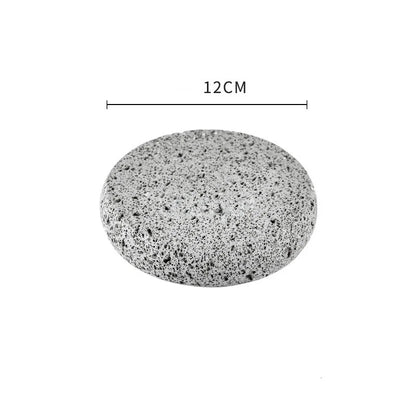 Creative Ceramic Dining Steak Plate Stone Tableware
