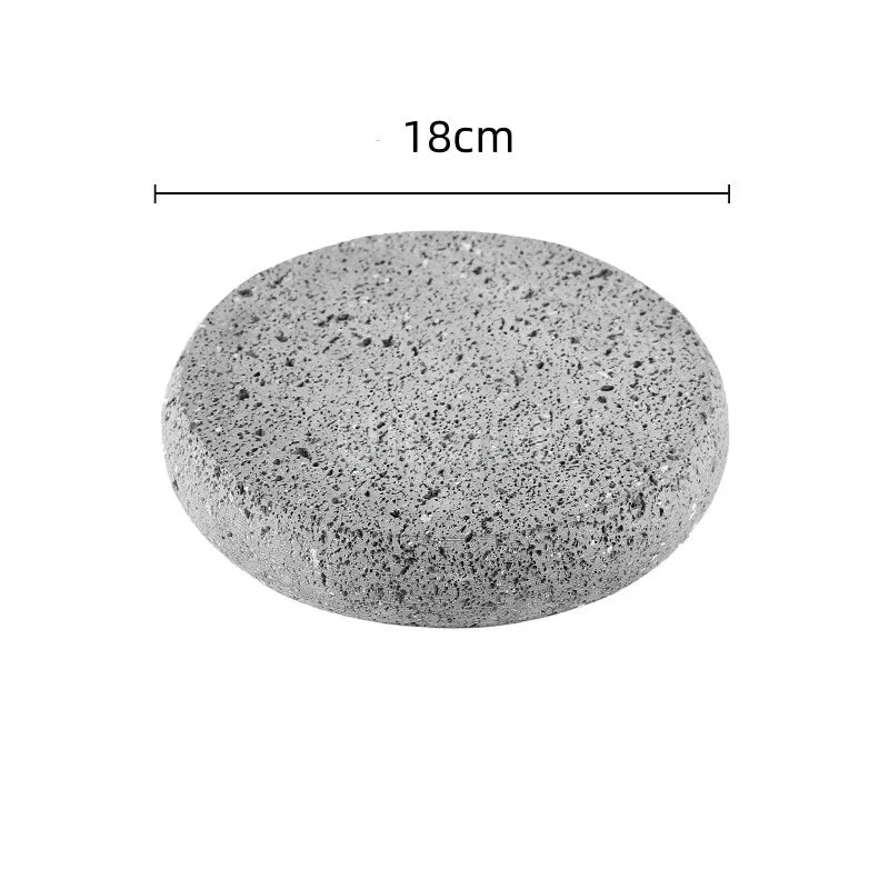 Creative Ceramic Dining Steak Plate Stone Tableware