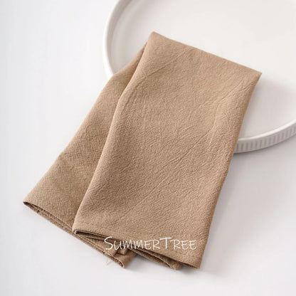 20pcs Cloth Napkins 100% Cotton Napkins For Party Use