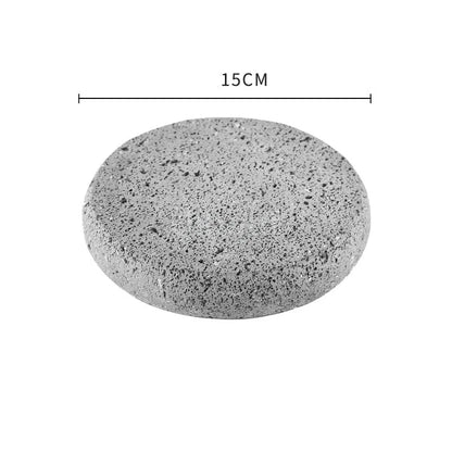 Creative Ceramic Dining Steak Plate Stone Tableware