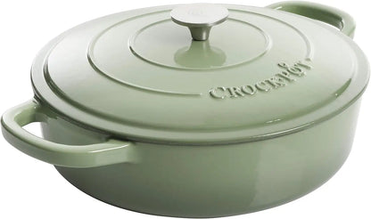 Enameled Cast Iron Braiser  For Oven & Stovetop for oven and stovetop.