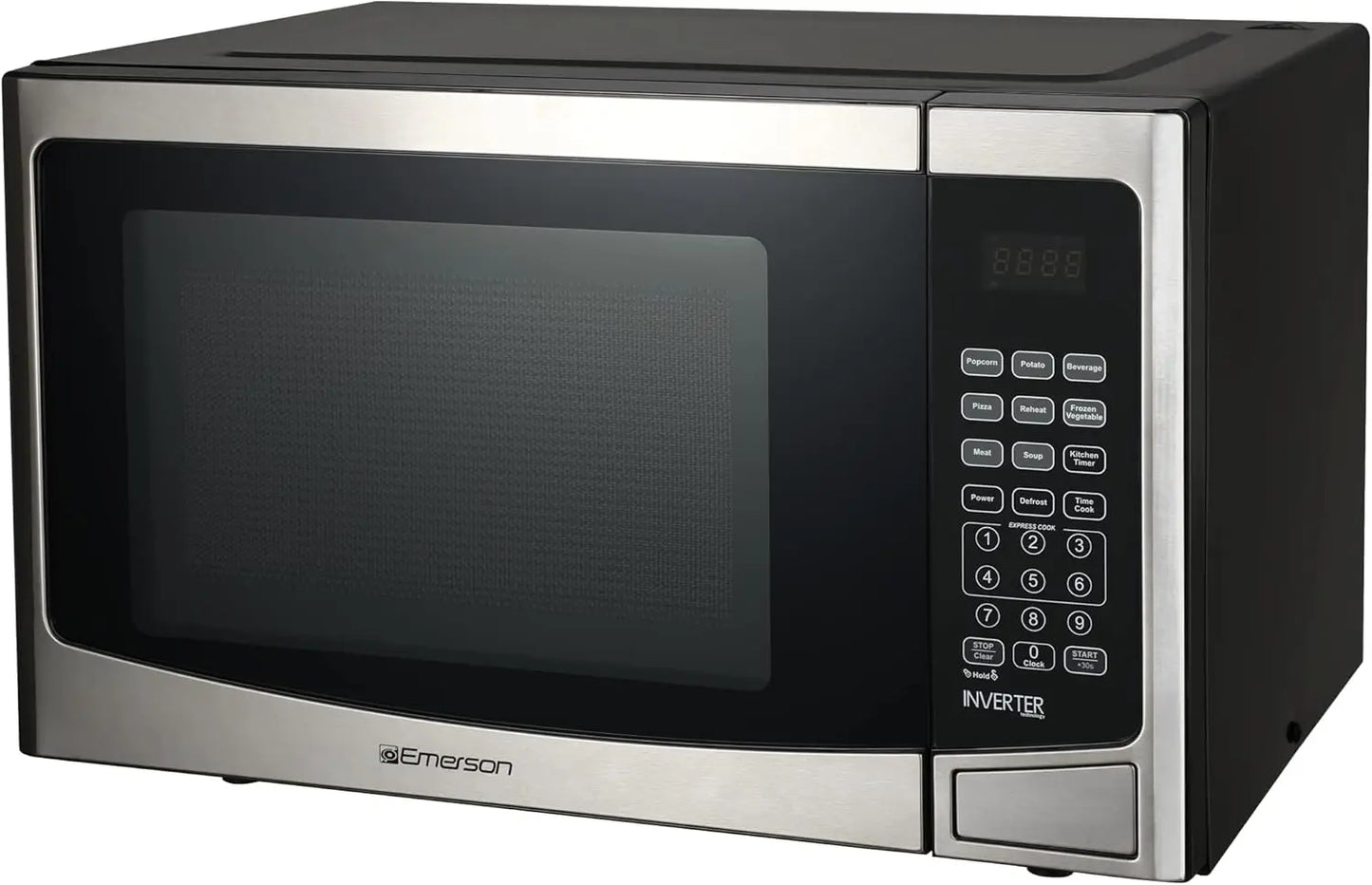 Microwave Oven LED Display 1000W 10 Power Levels