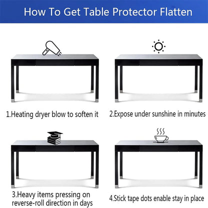 Durable Table Cover Waterproof Oil-Proof & Scratch Resistant