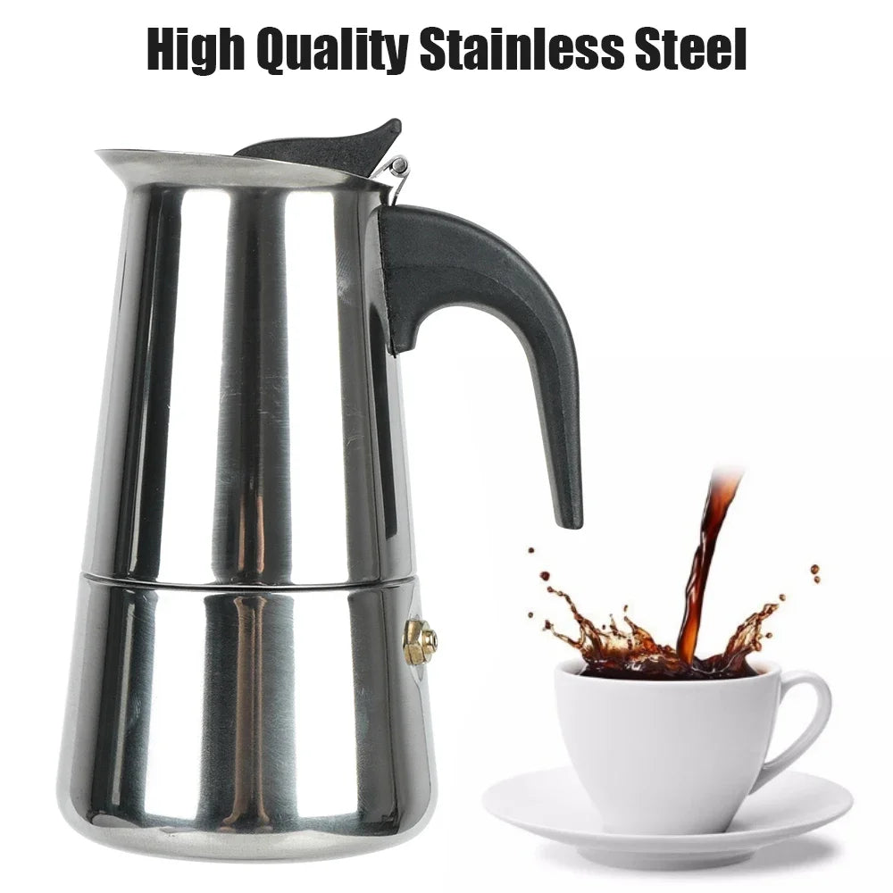 Coffee maker Stainless Steel Pot For Kitchen