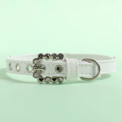 Luxury Pearl Rhinestone Pet Collar Necklace For Pets