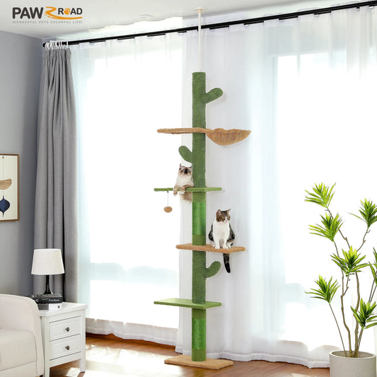 Cat Tree Cactus Tower Indoor Scratching Post