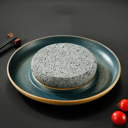 Creative Ceramic Dining Steak Plate Stone Tableware