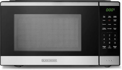 Countertop Microwave Oven Auto Child Lock 10 Power Levels