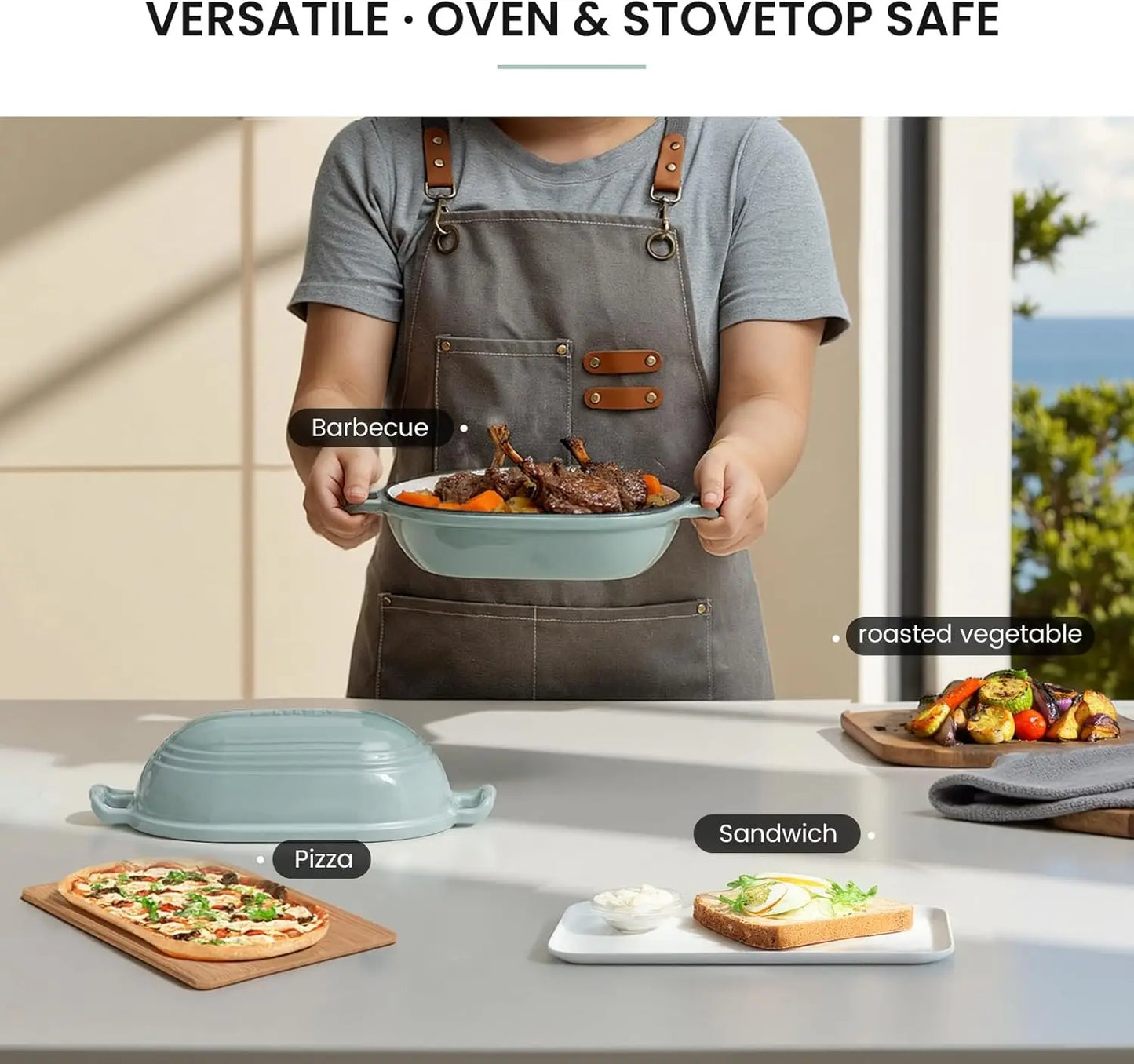 Enameled Cast Iron Dutch Oven For Baking