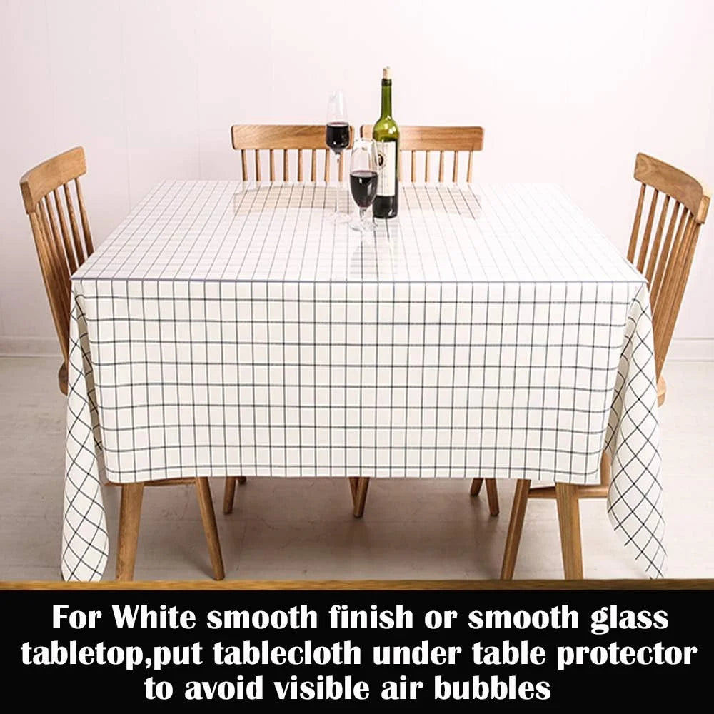 Durable Table Cover Waterproof Oil-Proof & Scratch Resistant