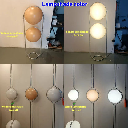 Decorative Floor Lamp Chrome Ball For Livingroom