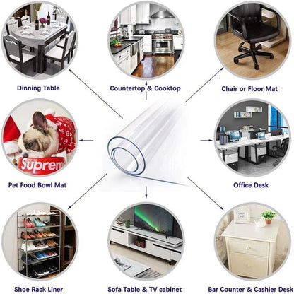 Durable Table Cover Waterproof Oil-Proof & Scratch Resistant