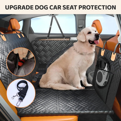 Car Rear Seat Dog Seat Cover Hard Bottom
