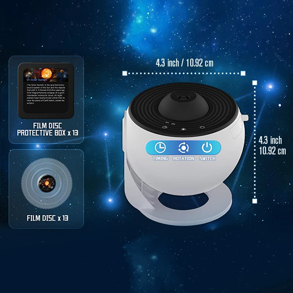 Galaxy Ultra Star HD Image Area LED Projector