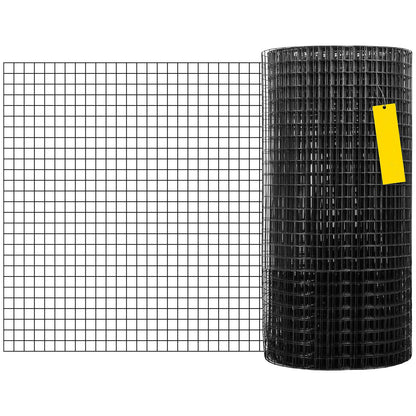 Black Welded Wire Fence For Chickens & Rabbits