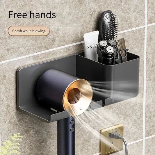 Hair Dryer Holder Wall Mounted For Your Bathroom
