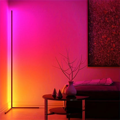 Corner Floor Lamp LED, For Livingroom Bedroom