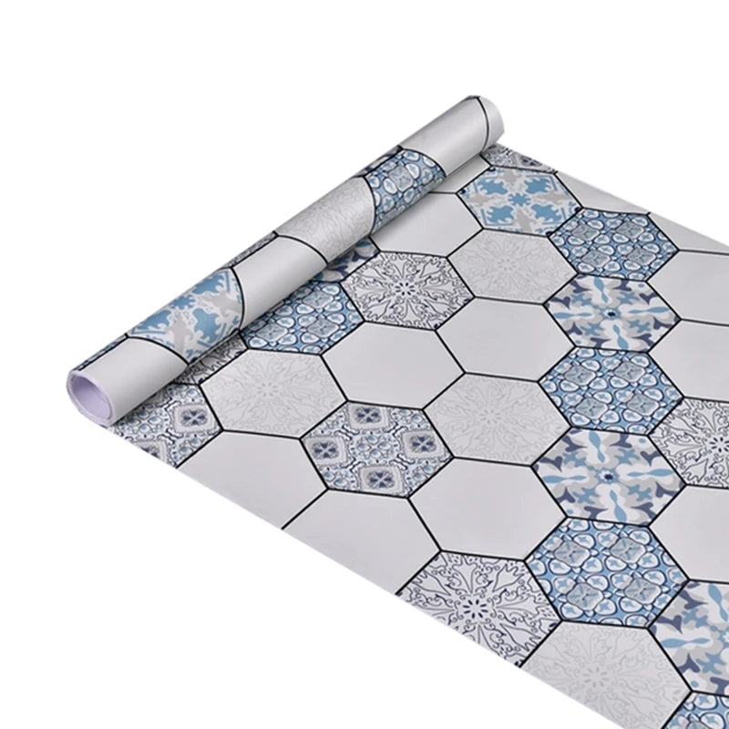 Self Adhesive Waterproof Tile Floor Bathroom Living Room.