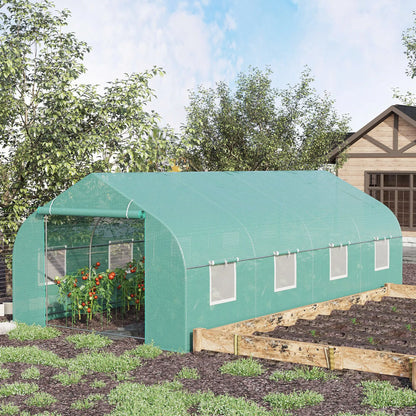 20' X 10' X 7' Greenhouse For All Year Gardening