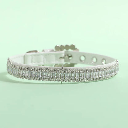 Luxury Pearl Rhinestone Pet Collar Necklace For Pets