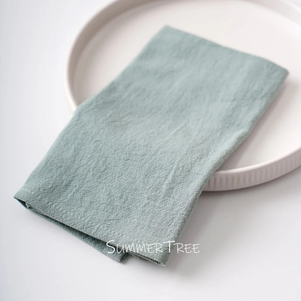20pcs Cloth Napkins 100% Cotton Napkins For Party Use