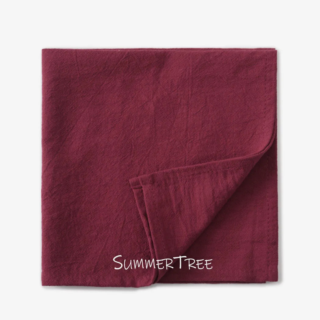 20pcs Cloth Napkins 100% Cotton Napkins For Party Use