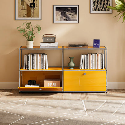 Modern Storage Cabinet Versatile Free-Standing Organizer For Bedroom