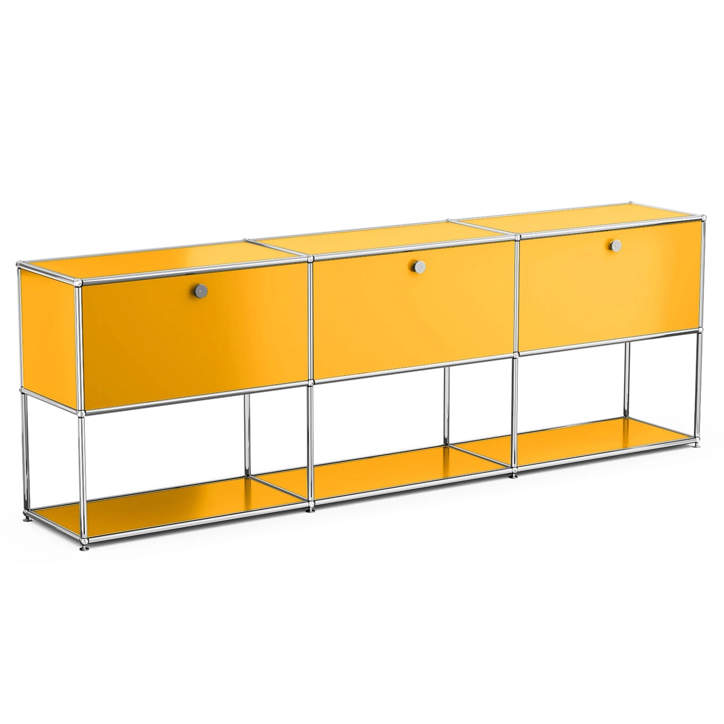 Modern Storage Cabinet Versatile Free-Standing Organizer For Bedroom