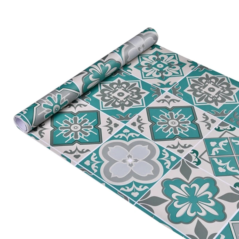 Self Adhesive Waterproof Tile Floor Bathroom Living Room.