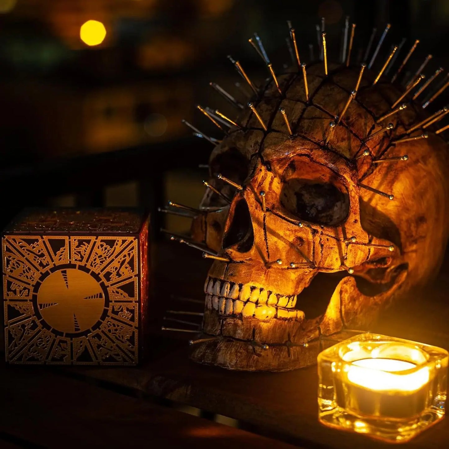 Hellraiser Puzzle Box Lament Configuration Halloween Movie Prop