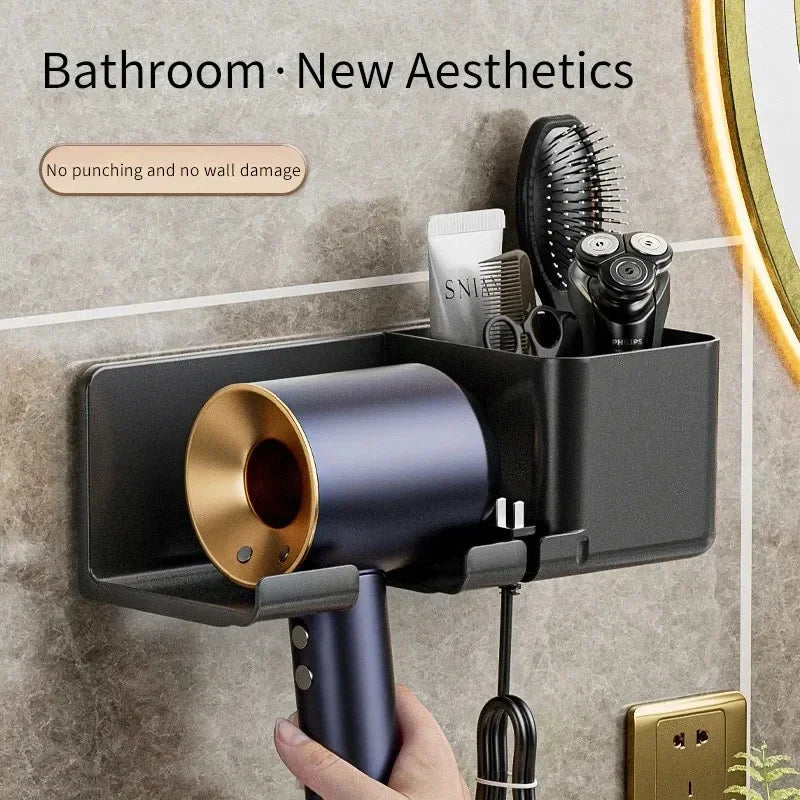 Hair Dryer Holder Wall Mounted For Your Bathroom