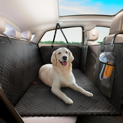 Car Rear Seat Dog Seat Cover Hard Bottom