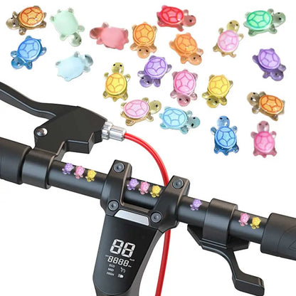 100Pcs Mini Resin Turtles Night Glow Turtle Figurines