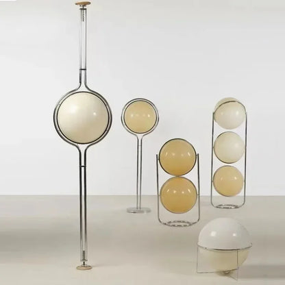 Decorative Floor Lamp Chrome Ball For Livingroom
